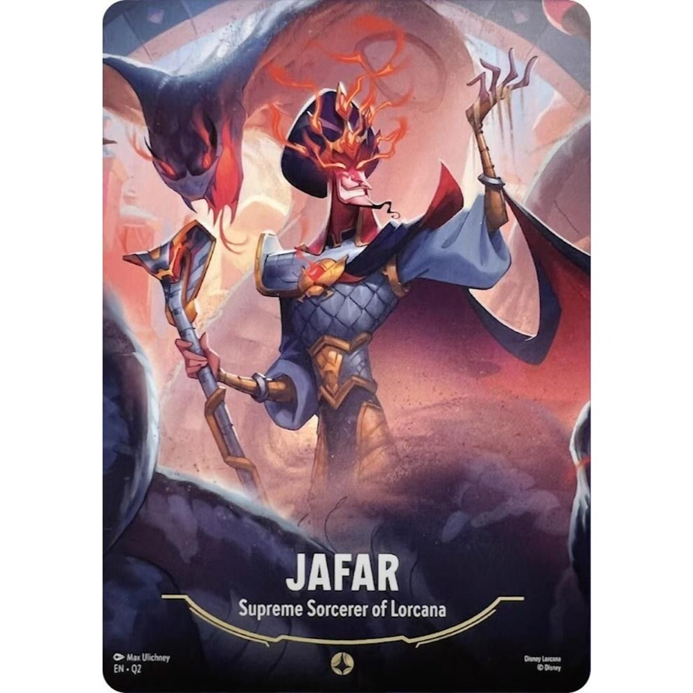 Jafar - Supreme Sorcerer of Lorcana Illumineer's Quest Palace Heist Jumbo 3.5x5